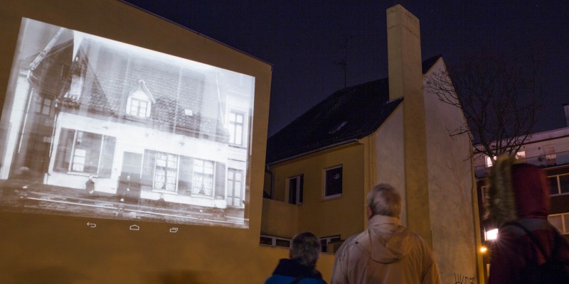 Foto: Historische Bilder lassen die vergangene Essener Altstadt wieder aufleben