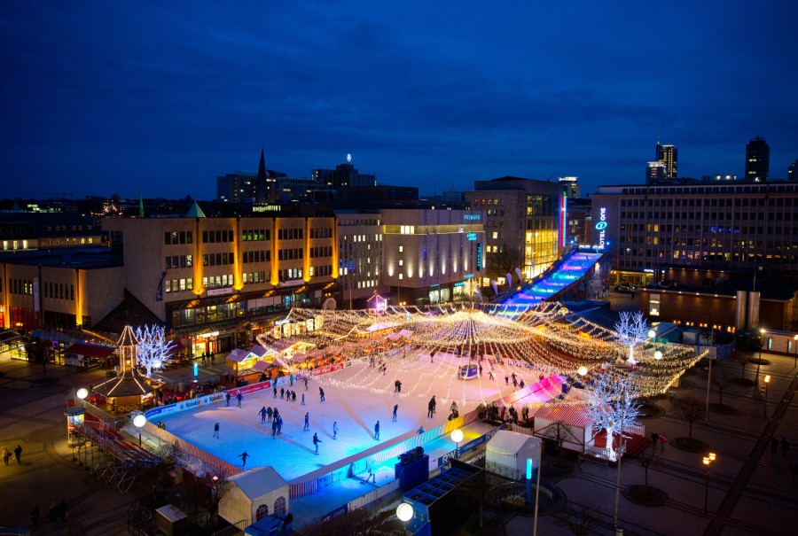 Wunderschne Essen On Ice Bild