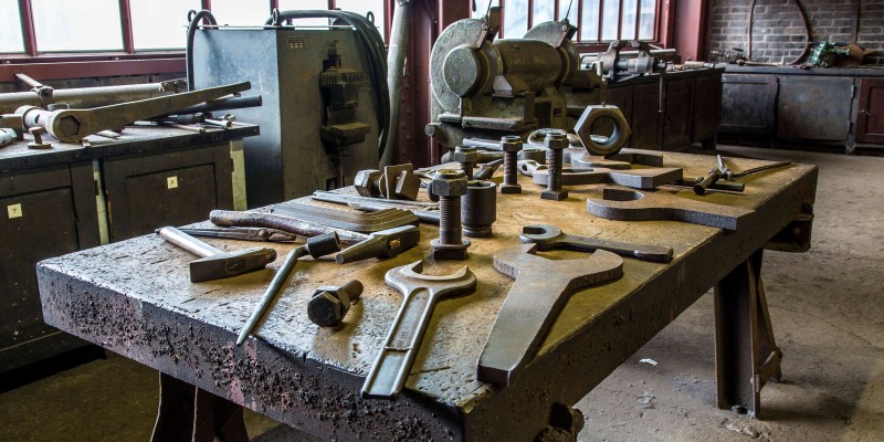 Werkstattraum auf Zollverein