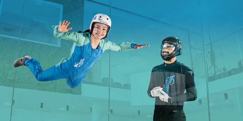 Key Visual Indoor Skydiving Bottrop