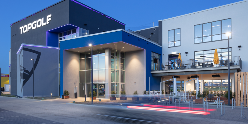 Topgolf Gebäude