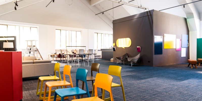 Räumlichkeiten der Erlebniswerkstatt