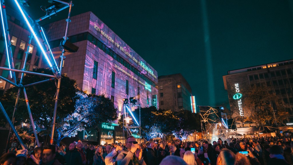 Der "Platz der Wünsche" auf dem Kennedyplatz