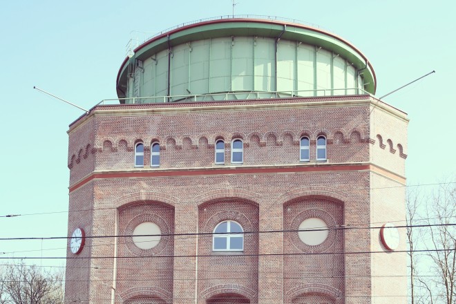 Wäre ein mögliches Motiv für den Südostviertel-Fotokalender: der markante Wasserturm an der Steeler Straße