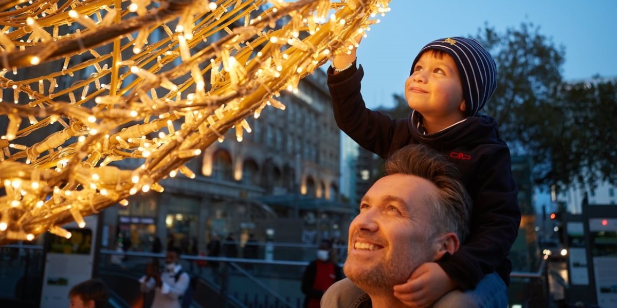 Die Essener Lichtwochen sorgen bei Groß und Klein für leuchtende Augen. 