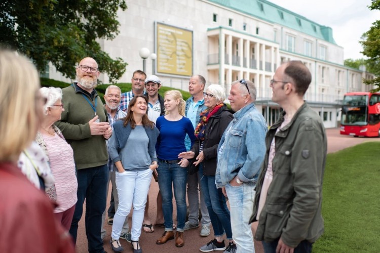 Unter dem Titel "Ansichten einer Stadt" geht es mit der EMG auf einen spannenden Rundgang durch die Essener Innenstadt.