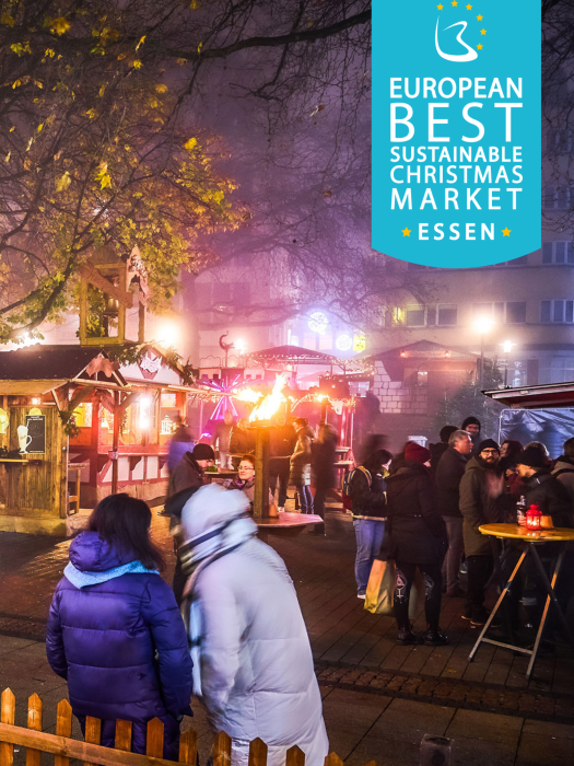 Middeleeuwse kerstmarkt