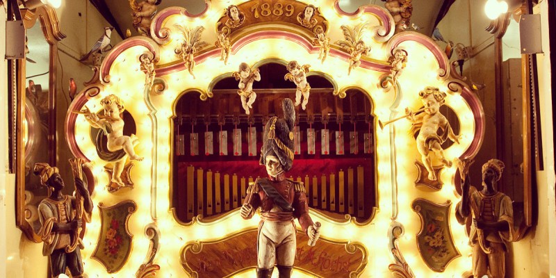 Historisches Orgelspiel aus dem Jahre 1889