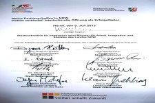 Beitritt zur Landesinitiative 9.Juli 2013