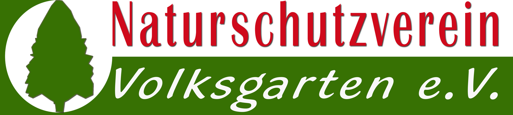 Grafik mit Tannenbaum und Schriftzug