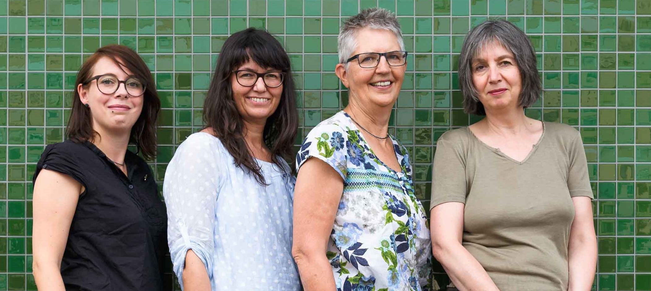 Vier Frauen des Teams Wiese e.V.