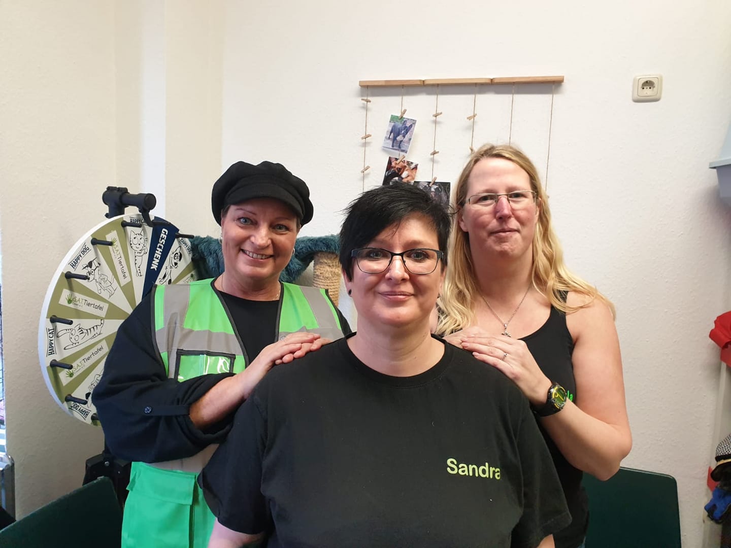 Drei Mitgliederinnen des Vorstands 