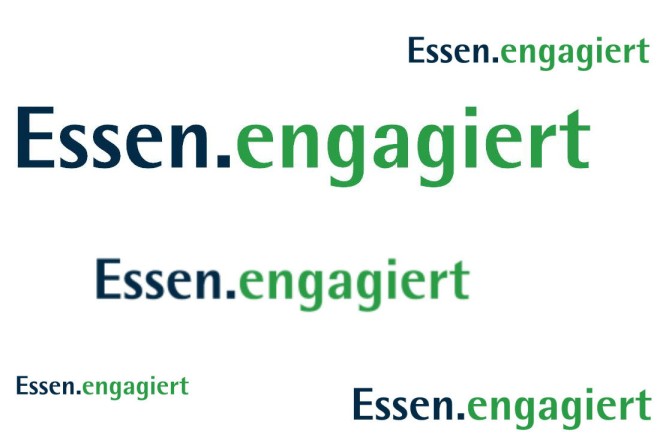 Collage mit Logo Essen.engagiert