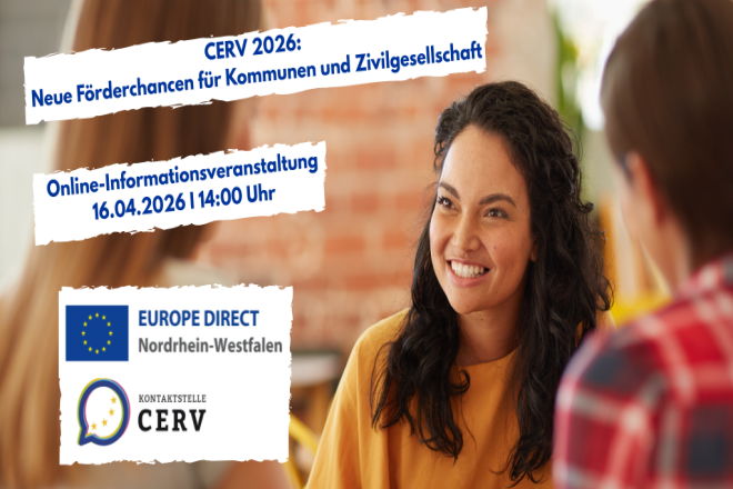 Einladung zur CERV-Onlineinformationsveranstaltung 2026