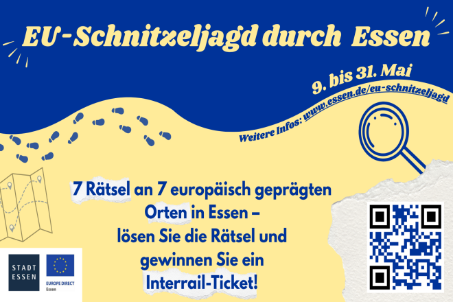 EU-Schnitzeljagd durch Essen