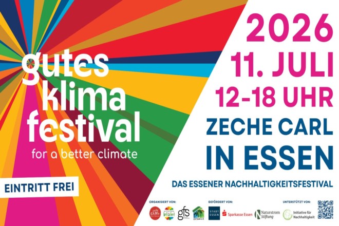 Flyer zum Guten Klima Festival 2026
