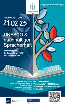 Plakat Tag der Muttersprache 2025