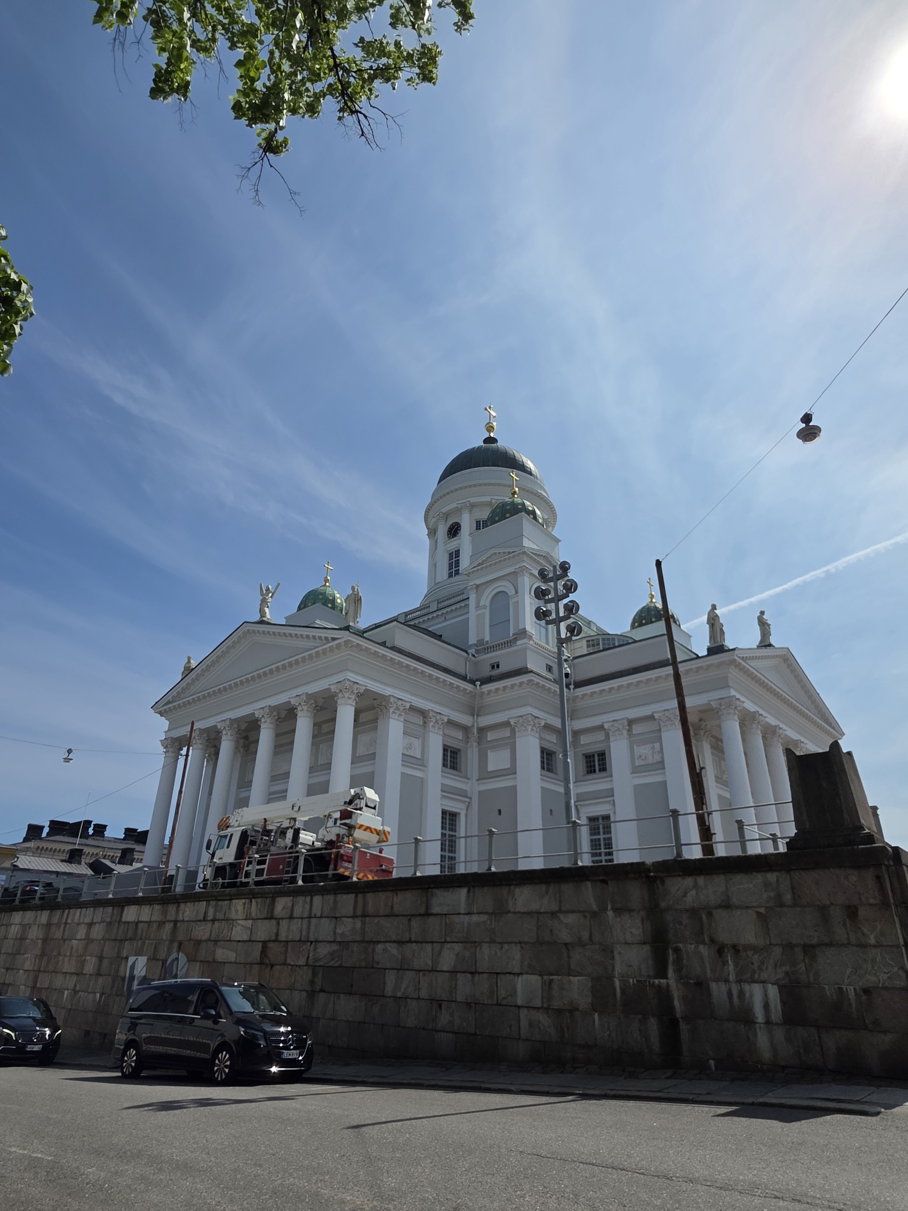 Vorderansicht des Domes von Helsinki