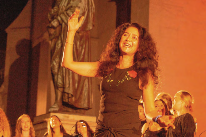 Jiddische Lieder: Offenes Singen mit Polina Shepherd