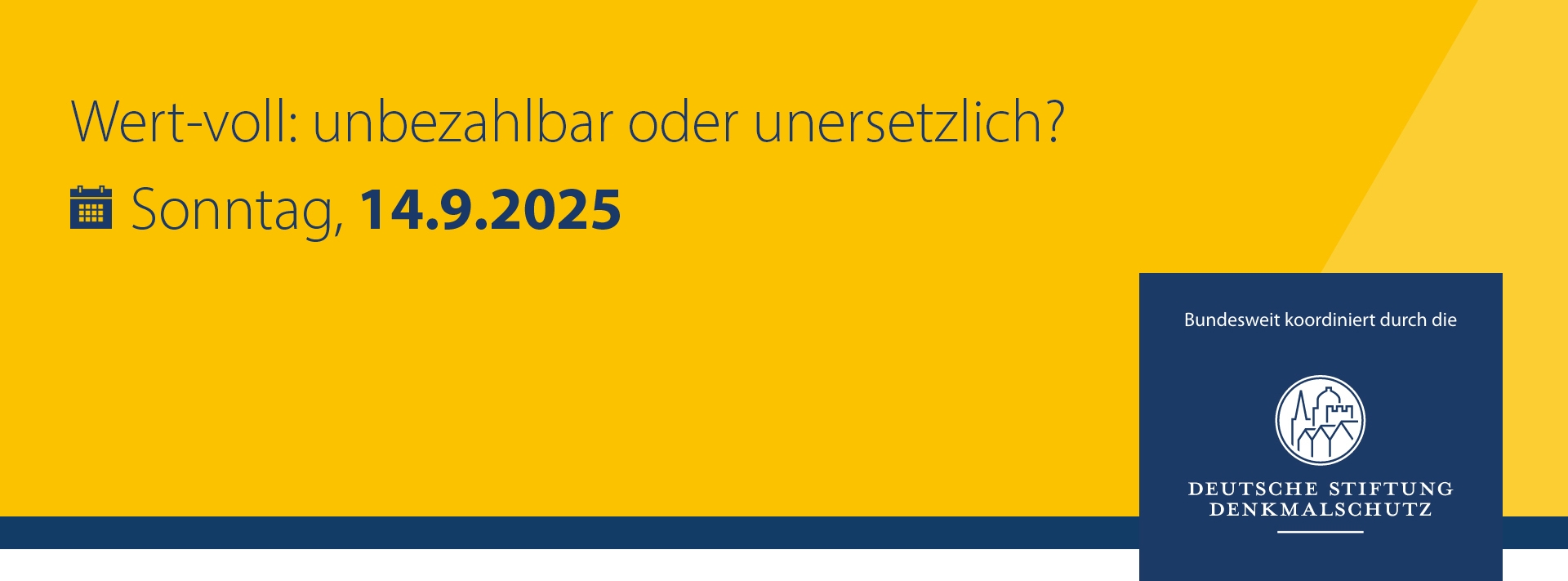 Grafik: Tag des offenen Denkmals ®