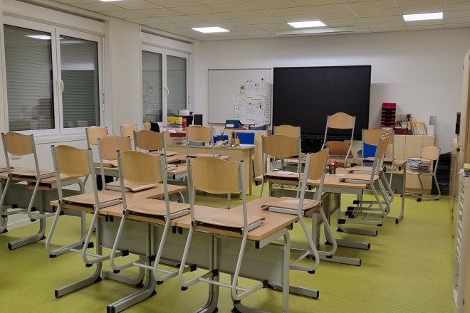 Foto: Systempavillon Schule am Steeler Tor