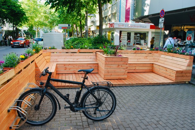 Parklet am Kopstadtplatz