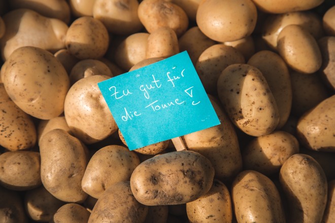 Kartoffeln - zu gut für die Tonne