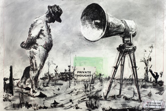 William Kentridge I look in the Mirror, I Know What I Need