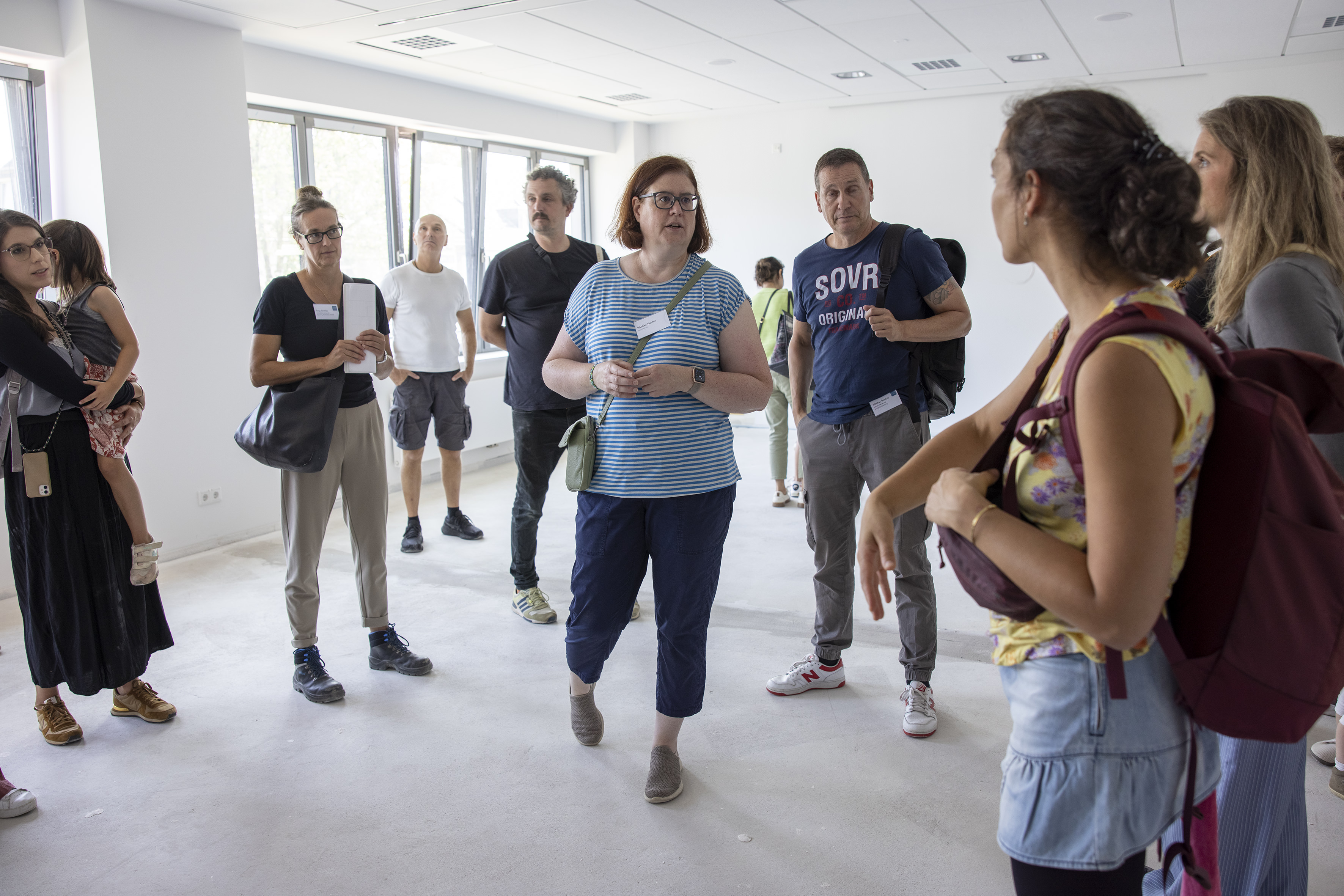 Foto: Tag des Schulbaus im Erweiterungsbau der Sternschule in Rüttenscheid