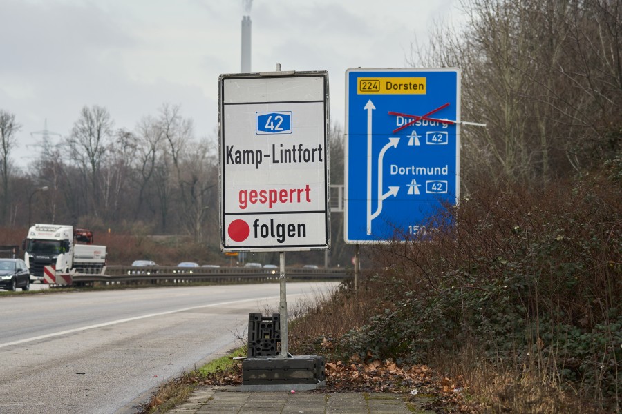 Aktueller Stand zur A42 essen.de