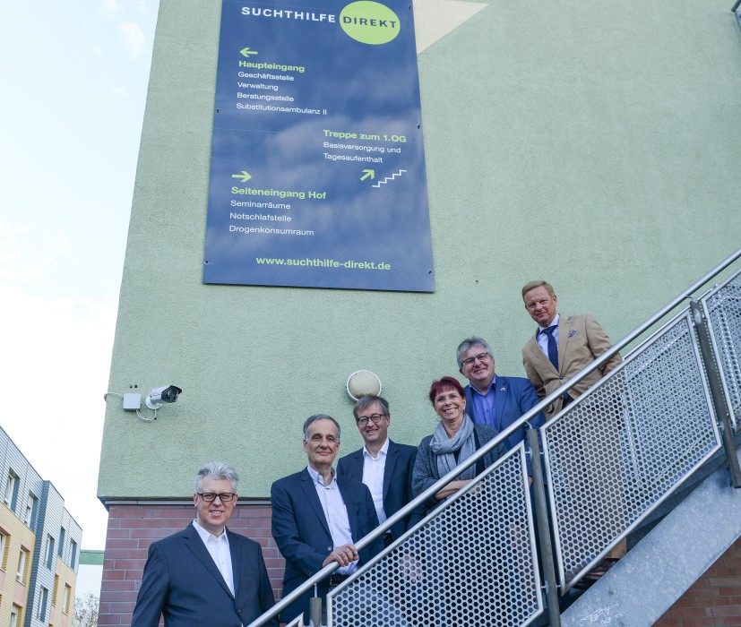 Besuch des Suchtbeauftragten der Bundesregierung Burkhard Blienert