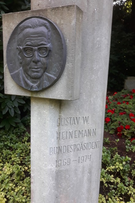 Foto: Ehrengrab für Gustav Heinemann