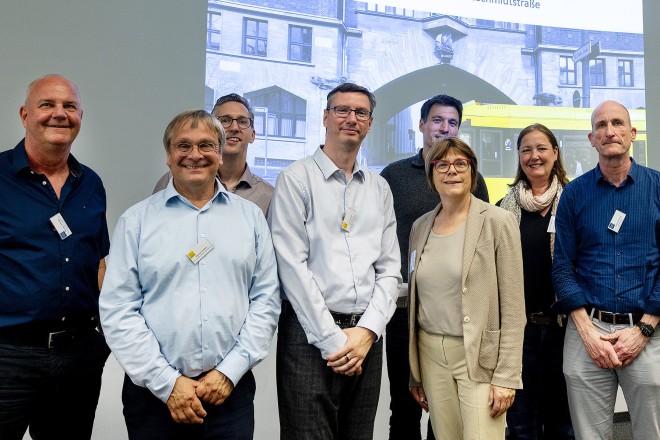 Informationsveranstaltung zur CITYBAHN mit Simone Raskob, Geschäftsbereichsvorständin für Umwelt, Verkehr und Sport.