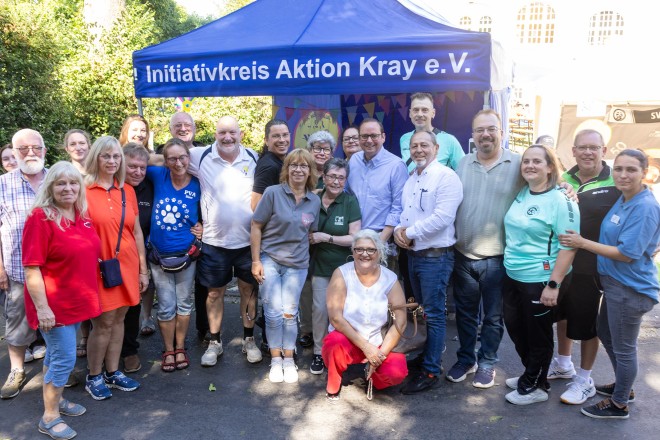 Foto: Fest der Vereine am 7. September im Rahmen des Krayer Herbstfests.