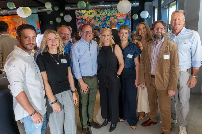 Oberbürgermeister Thomas Kufen beim "I do Essen"-Netzwerk-Charity-Event. 