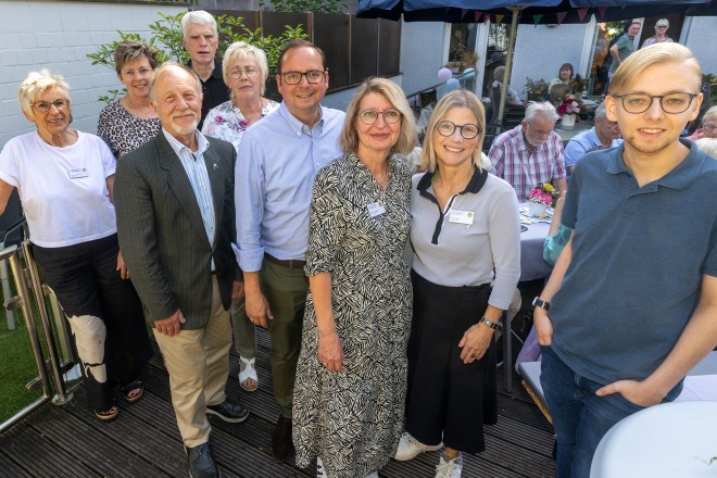 Oberbürgermeister Thomas Kufen besucht den Tag der offenen Tür der Essener Elterninitiative zur Unterstützung krebskranker Kinder e.V.
