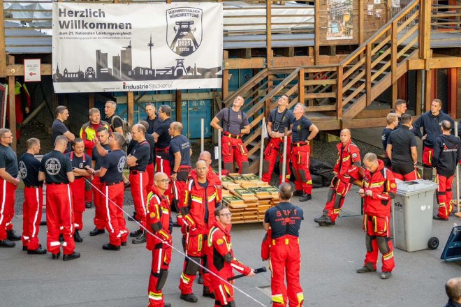 21. Nationaler Leistungsvergleich der Höhenrettungsgruppen der Berufsfeuerwehren.