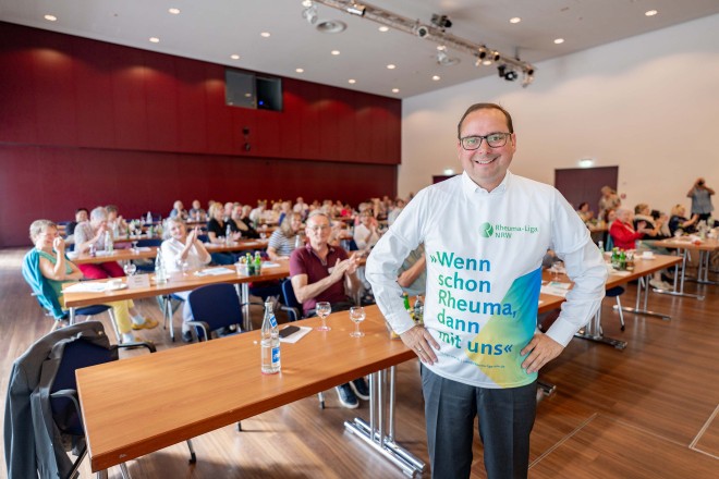 Oberbürgermeister Kufen beim Ehrenamtstag der Deutschen Rheuma-Liga NRW e.V.