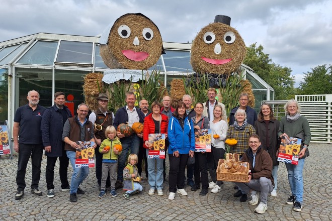 Foto: "Essen erntet" im Grugapark Essen Gruppenbild