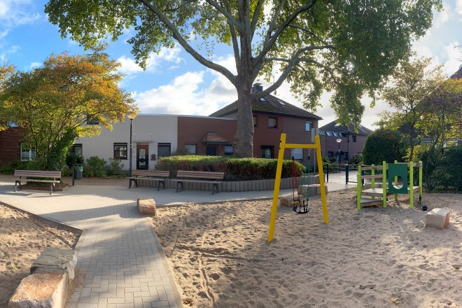 FOto: Spielplatz August-Schmidt-Straße in Katernberg.