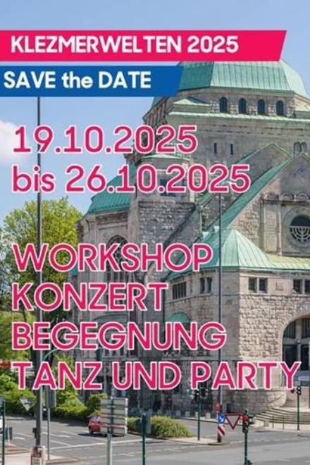 Foto: Plakat Jugend-Workshop Klezmerwelten