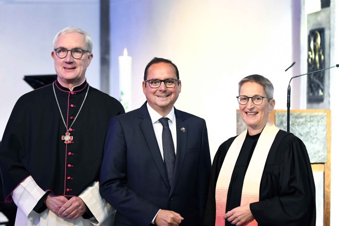 Foto: Oberbürgermeister Thomas Kufen in der Marktkirche