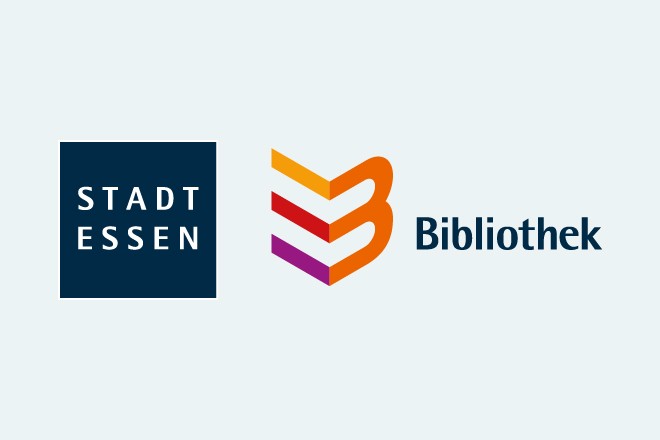 Das neue Logo des Stadtbibliothek Essen.
