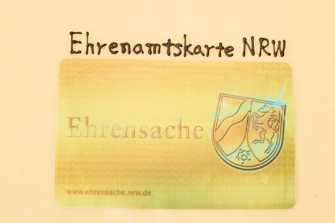 Foto: die Ehrenamtskarte NRW