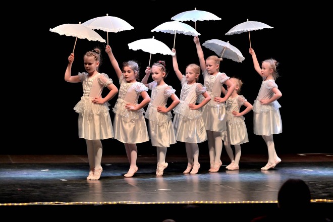 Weihnachtsvorstellung der Tanzabteilung der Folkwang Musikschule.