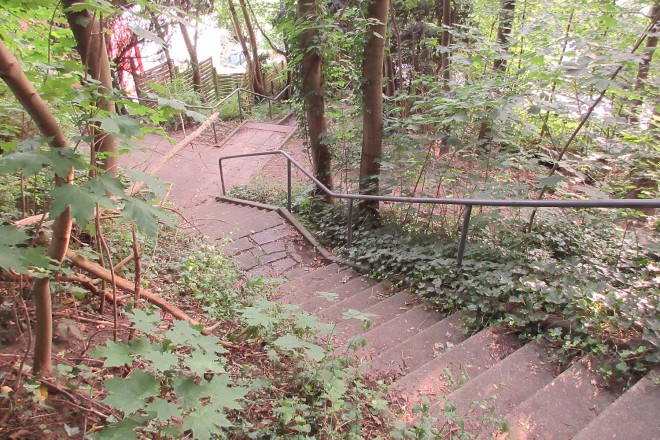 Foto: Öffentliche Treppenanlage in Kettwig