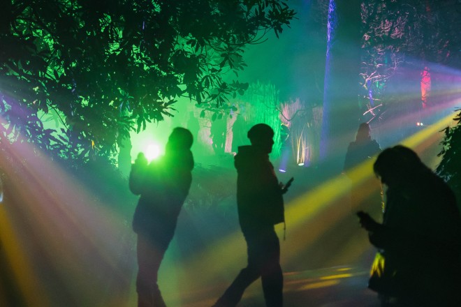 Parkleuchten im Grugapark