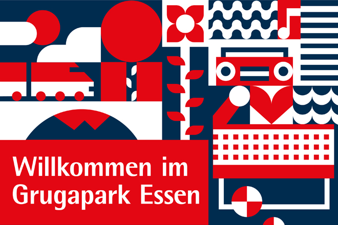 Corporate Design, Grugapark Essen
