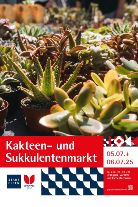 Plakatmotiv Kakteen- und Sukkulentenmarkt